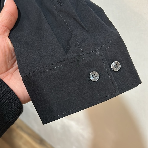 MICHAEL KORS CASUAL SHIRT MEN 3XL BLACK LONG SLEEVES - Picture 4 of 10